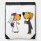 Funny Bride and Groom Labrador Retriever Art