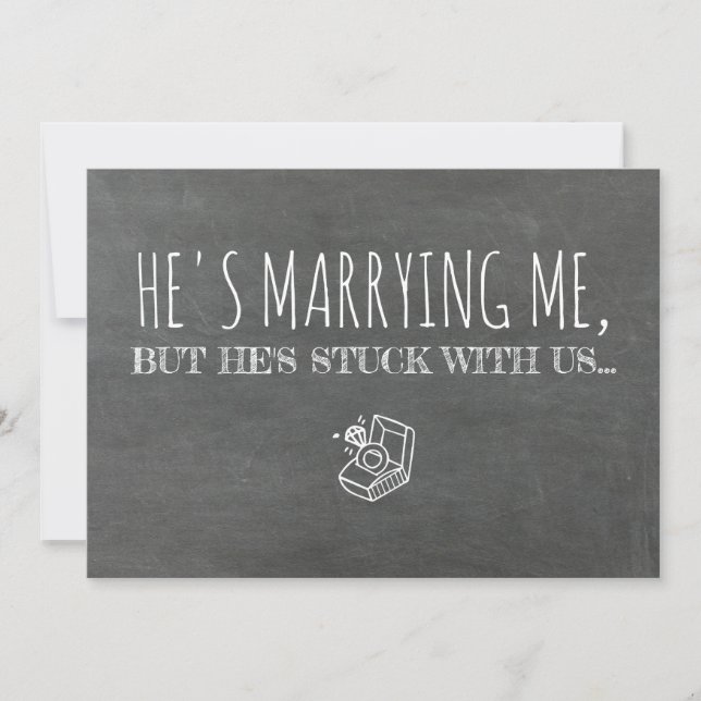 Funny Bridesmaid / Maid of Honor Proposal Invitation (Front)