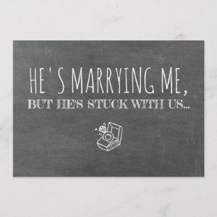 Funny Bridesmaid / Maid of Honor Proposal Invitation