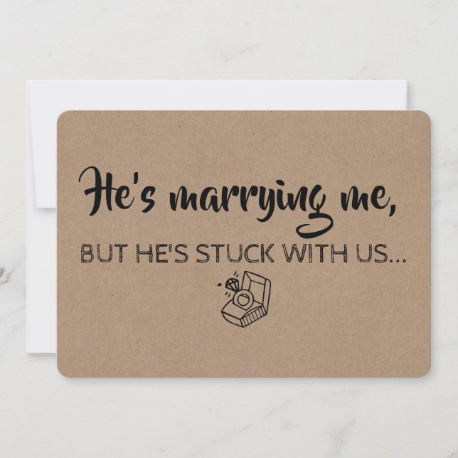 Funny Bridesmaid / Maid of Honor Proposal Invitation (Front)