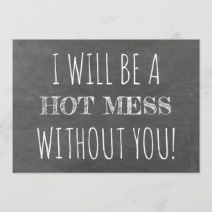 Funny Bridesmaid / Maid of Honor Proposal Invitation