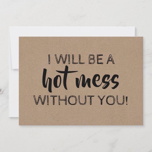 Funny Bridesmaid / Maid of Honor Proposal Invitation (Front)