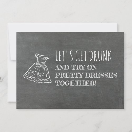 Funny Bridesmaid  Maid of Honor Proposal Invitation