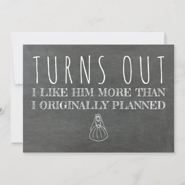 Funny Bridesmaid / Maid of Honor Proposal Invitation (Front)