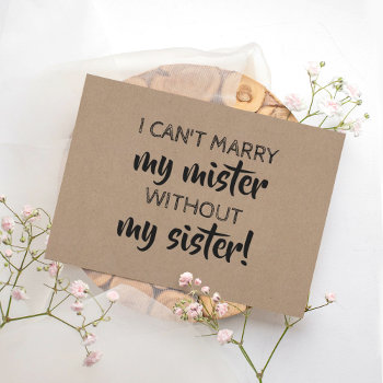Funny Bridesmaid / Maid Of Honor Proposal Invitation by lovelywow at Zazzle