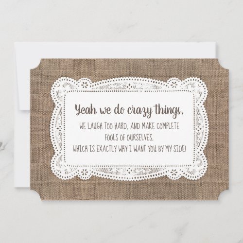 Funny Bridesmaid / Maid of Honor Proposal