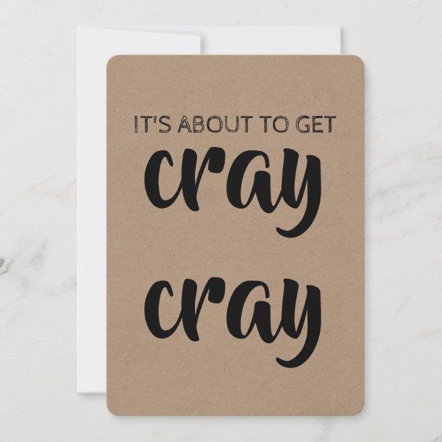 Funny Bridesmaid / Maid of Honor Proposal Invitation (Front)