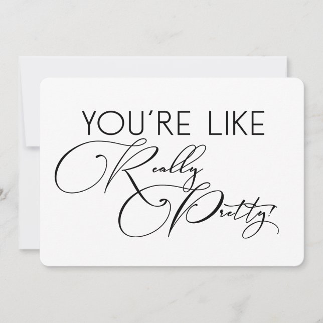 Funny Bridesmaid / Maid of Honor Proposal Invitation (Front)