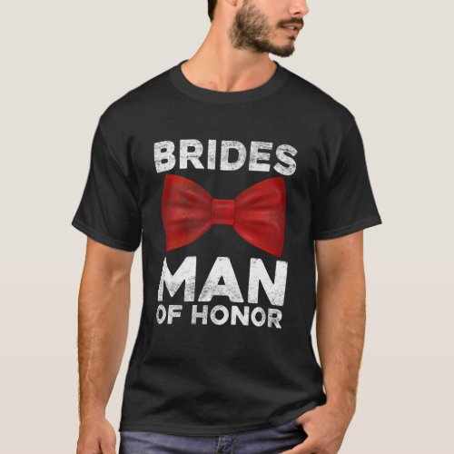 Funny Bridesman Wedding Bridal Party Quote T_Shirt