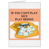 funny bridge player joke design (Front)