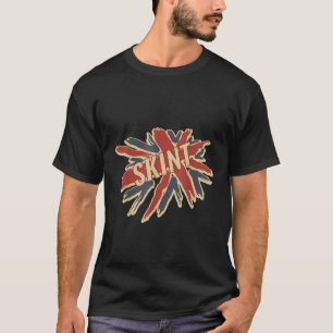 Funny British Slang T Shirt with Flag Skint T Shir