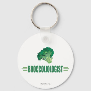 Funny Broccoli Keychain