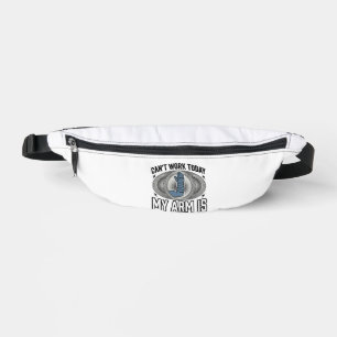 Funny Broken Arm Cast Vintage T-Shirt Design_1 Fanny Pack