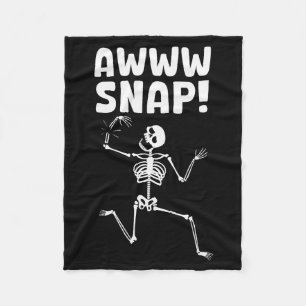 Funny Broken Arm Design For Men Women Broken Arm R Fleece Blanket