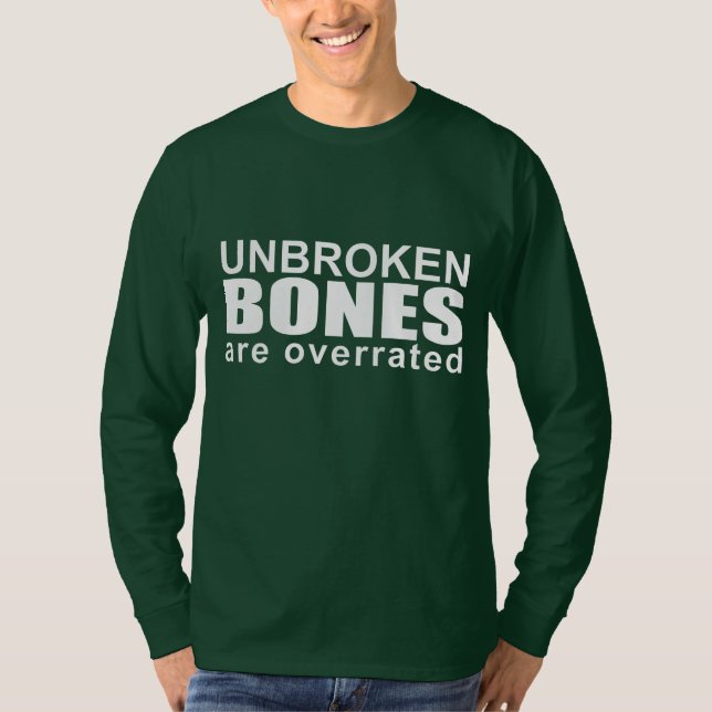 funny broken bones accident T-Shirt (Front)