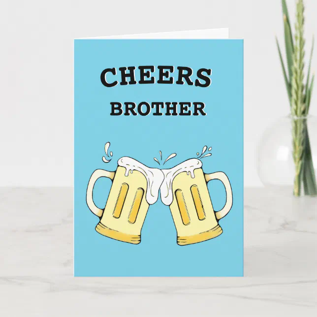 Funny Brother Birthday Card | Zazzle