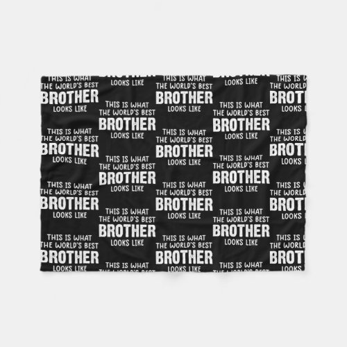 Funny brother from sister brother for men  fleece blanket