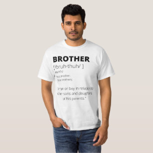 Funny brother gift t-shirt for brothers