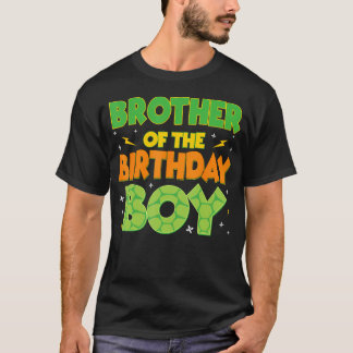 Funny Brother Of The Birthday Boy Cool Birthday Fa T-Shirt