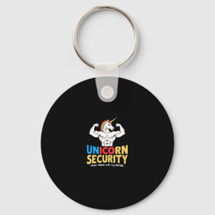 Funny Brother Unicorn Security Dont Mess With My S Keychain