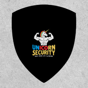 Funny Brother Unicorn Security Dont Mess With My S Patch