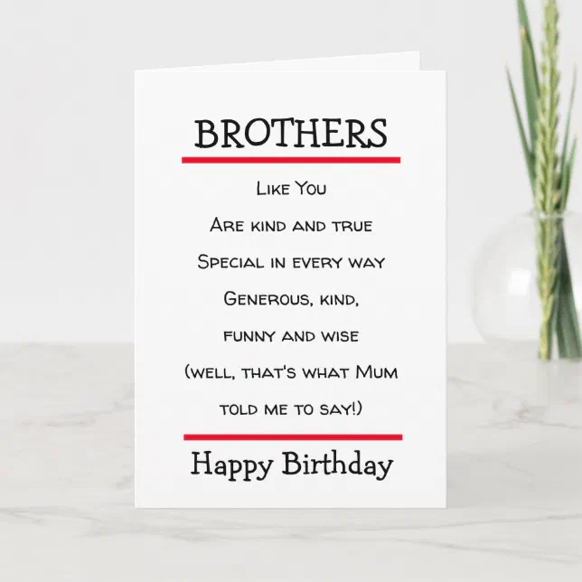 funny-brothers-cheeky-poem-birthday-card-zazzle