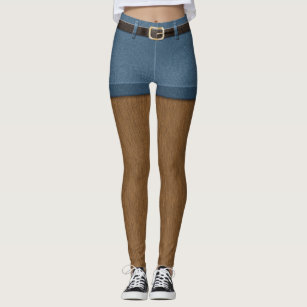 Women's Hairy Leggings | Zazzle