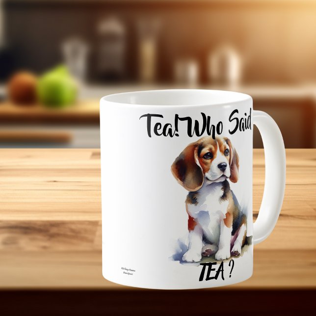 Funny Browns Tea and BEAGLE Coffee Mug (Created with Tea Drinkers )