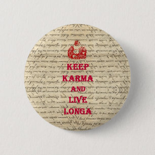Funny Buddha saying Button