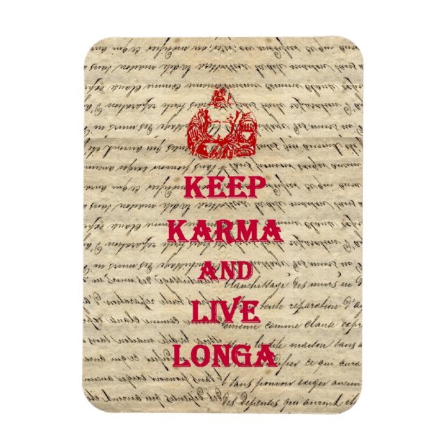 Funny Buddha saying Magnet (Vertical)