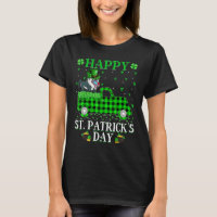 Funny Buffalo Plaid Green Truck Baboon St. Patrick