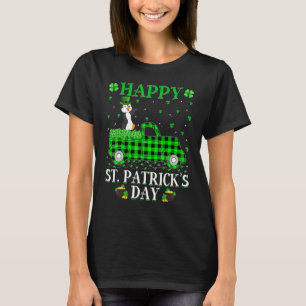 Funny Buffalo Plaid Green Truck Penguin Bird St Pa T-Shirt