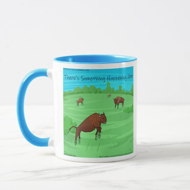 Funny Buffalo Springfield For What Its Worth  Mug (Left)