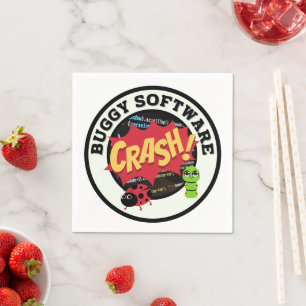 Funny Buggy Software Napkins