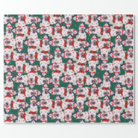 Bull Terrier Wrapping Paper Happy Birthday, Zazzle