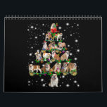 Funny Bulldog Christmas Tree Ornaments Decor Calendar<br><div class="desc">Funny Bulldog Christmas Tree Ornaments Decor</div>