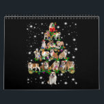 Funny Bulldog Christmas Tree Ornaments Decor Calendar<br><div class="desc">Funny Bulldog Christmas Tree Ornaments Decor</div>