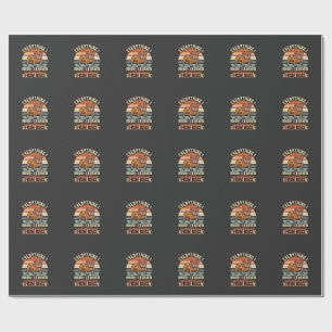 Funny Bulldog Everything I Learned From Dogs Wrapping Paper