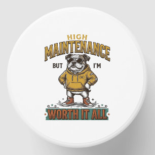 Funny Bulldog Quote Vintage Engraving T-Shirt Desi Mini Candle Favors