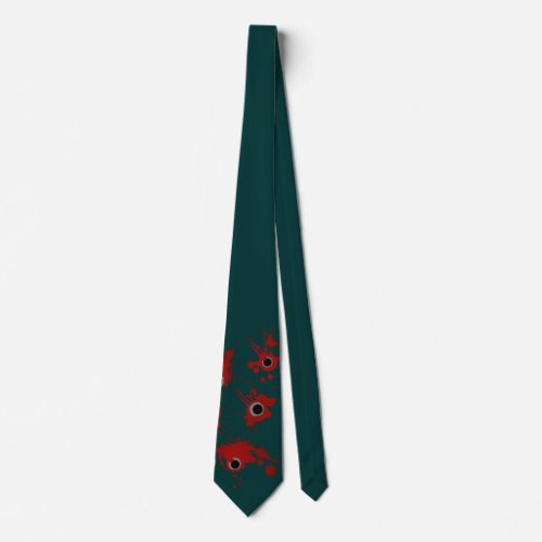 Funny Bullet Holes Tie for that Funny Guy