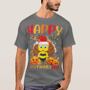 Funny Bumble Bee Lover Happy Bumble Bee HelloThank T-Shirt