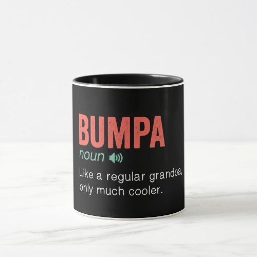 Funny Bumpa Definition Mug