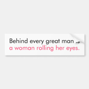 Funny Bumper Bumper Sticker