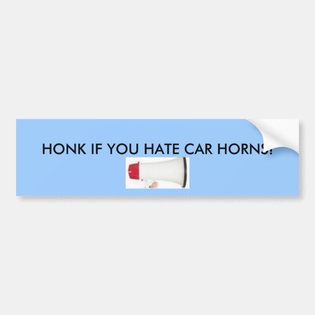 FUNNY BUMPER STICKER (Front)