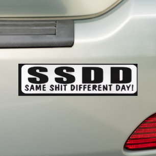 Funny  bumper sticker