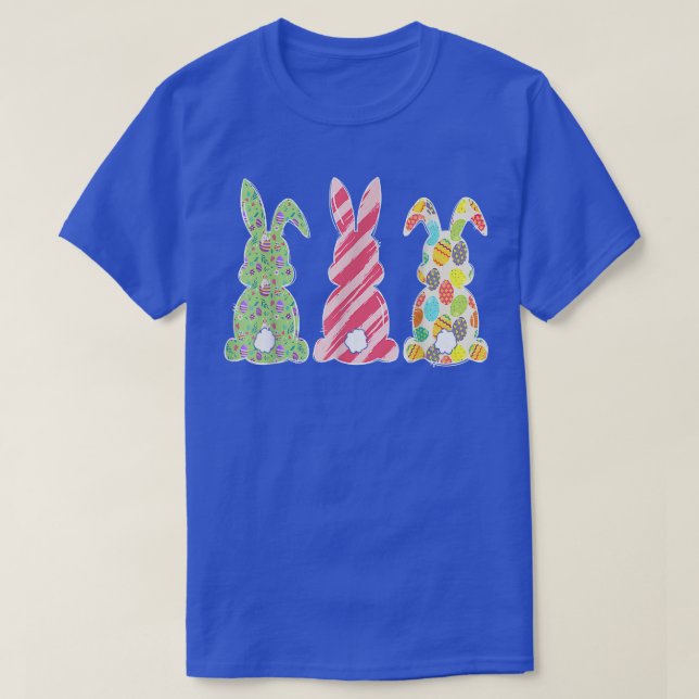 Funny Bunnie Graphic Design Cute Girls Kids Pink B T-Shirt (Design Front)
