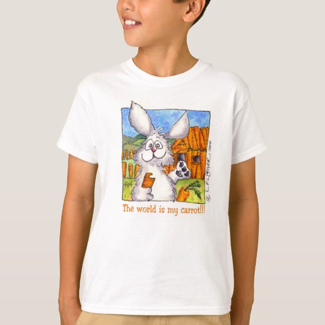 Funny Bunnies Kids T-shirt (Front)