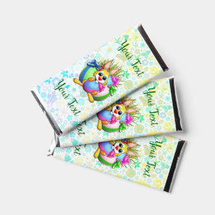 Funny Bunny biting an Easter Egg Hershey Bar Favors