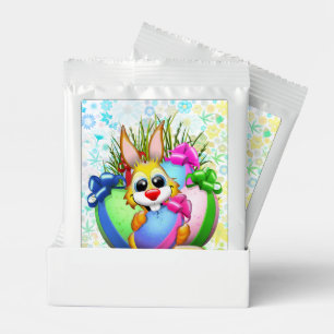 Funny Bunny biting an Easter Egg Margarita Drink Mix