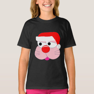 Funny Bunny Cartoon - I'm Father Christmas. Santa. T-Shirt